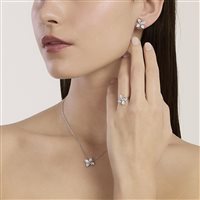 Orecchini Mabina Donna Fiore Mio in Argento Zircone 563983 - 563983